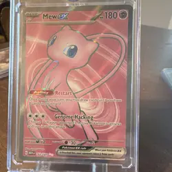 Pokemon Company Mew ex 193/165 SV 151 Ultra Rare Full Art Holo English 180HP - Image 1