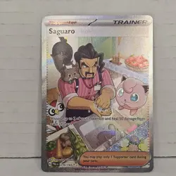 Saguaro 270/193 Special Illustration Rare Paldea Evolved Pokemon TCG - Image 1