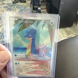 Pokemon Misty's Lapras 194/182 Sv10: Destined Rivals Full Art IR Holo EN - Image 1
