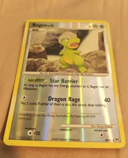 Pokemon TCG Bagon sh10 2009 Reverse Holo LP+ Card - Image 2