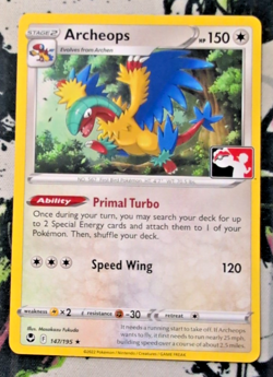 Archeops 147/195 Pokemon Play! Prize Pack Series 3/4 - Image 1