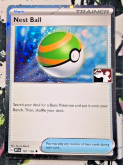 Nest Ball 181/198 Holo Pokemon Play! Prize Pack Series 3/4 - Image 1