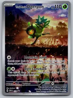 Teal Mask Ogerpon - SVP 123 - S&V Black Star Promos - 2023 Pokemon - NM - Image 1