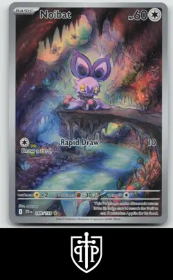 Pokemon - Noibat 169/159 Journey Together - Holo Illustration Rare - NM - Image 1