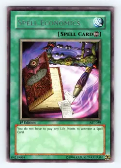 Yugioh Spell Economics AST-089 1st Edition Rare - NM 💎 - Image 1