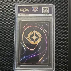 Disney Lorcana Cinderella Knight in Training Promo Cold Foil 14/P1 PSA 9 2023 - Image 2