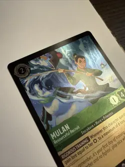 Mulan Resourceful Recruit 69/204 Foil Super Rare Lorcana Winterspell Card - Image 4