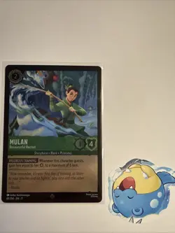 Mulan Resourceful Recruit 69/204 Foil Super Rare Lorcana Winterspell Card - Image 5