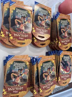 Disney Lorcana TCG Wilds Unknown Sleeved Booster Pack (LOT OF 40)🔥Quick Ship🔥 - Image 2