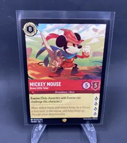 Disney Lorcana - MICKEY MOUSE Brave Little Tailor Legendary Non-Foil 115/204!! - Image 1