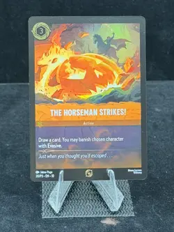 Disney Lorcana Whispers in the Well-The Horseman Strikes! 20/P3 Promo - Image 4