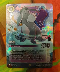 Disney Lorcana - Winterspell - Eeyore - In the Way Enchanted Card 226/204 - Image 2