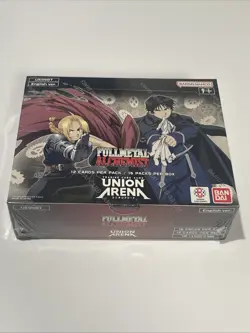 Union Arena Trading Card Game Full Metal Alchemist Booster Box - Image 1