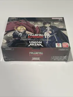 Union Arena Trading Card Game Full Metal Alchemist Booster Box - Image 2