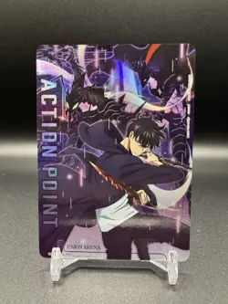 UNION ARENA Solo Leveling Sung Jinwoo Action Point Card UA51BT/SLG-1-AP01 NM JP - Image 1