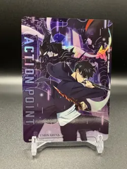 UNION ARENA Solo Leveling Sung Jinwoo Action Point Card UA51BT/SLG-1-AP01 NM JP - Image 2