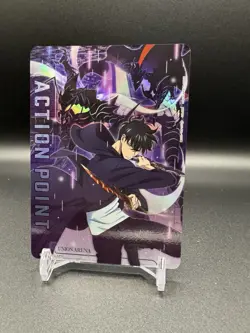 UNION ARENA Solo Leveling Sung Jinwoo Action Point Card UA51BT/SLG-1-AP01 NM JP - Image 3