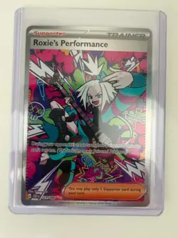 Roxie's Performance 121/086 SIR Holo NM - Chaos Rising - Pokemon Card/TCG - Image 2