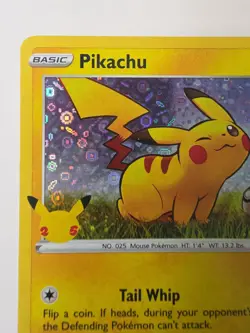 Pokemon TCG: MCAP Promo Card: SWSH039 (General Mills) Pikachu (NM) - Image 3