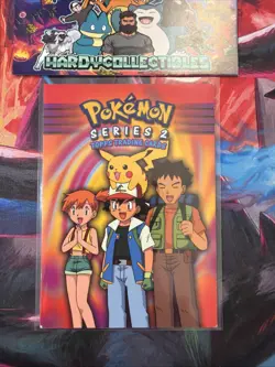 Pokemon Card Series 2 Topps TV Animation Edition Checklist LP - Image 1