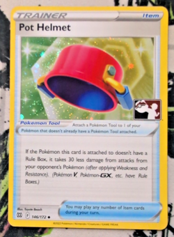 Pot Helmet 146/172 Holo Pokemon Play! Prize Pack Series 3 - Image 1