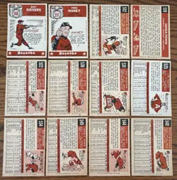 1959 Topps Baseball Hi# Lot Of 12 Dif, Roy Sievers And Fred Haney AS, Vgex-Ex - Image 5