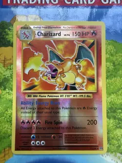 Pokemon Charizard Evolutions Reverse Holo Rare 11/108 Lightly Played - Image 1
