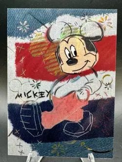 2025 Disney Shining Soul Chrome Pop Art Super Rare Mickey Mouse MPA-SR5-001 - Image 1