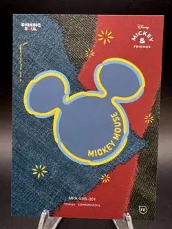 2025 Disney Shining Soul Chrome Pop Art Super Rare Mickey Mouse MPA-SR5-001 - Image 2