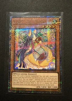 Yugioh Fairy Tail - Luna RA01-EN009 1st Quarter Century Secret Rare - Image 1