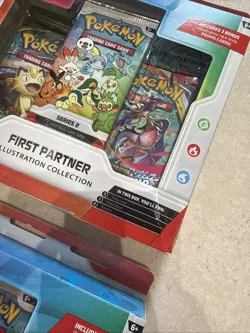 Pokemon TCG First Partner Illustration Collection Series 2 Box Sealed X 2 - Image 2