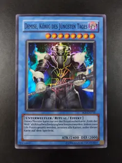 YUGIOH 2006 | DEMISE, KING OF ARMAGEDDON | SOI-DE035 | GERMAN | EXCELLENT - VG - Image 1