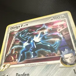 Dialga G Platinum Reverse Holo Rare Pokemon Card 7/127 TCG - Image 2