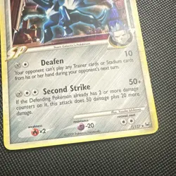 Dialga G Platinum Reverse Holo Rare Pokemon Card 7/127 TCG - Image 3