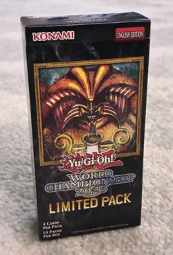 Yu-Gi-Oh Limited Pack World Championship 2025 box of 10 packs Sealed Brand New - Image 3