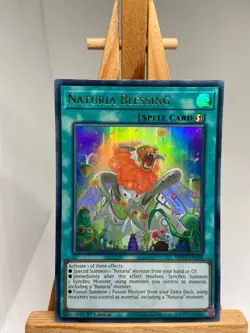 Naturia Blessing - Ultra Rare 1st Edition MP23-EN204 - NM - YuGiOh - Image 1