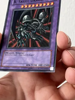 Yu-Gi-Oh B. Skull Dragon DB1-EN153 Super Rare LP/MP Foil Shift - Image 3