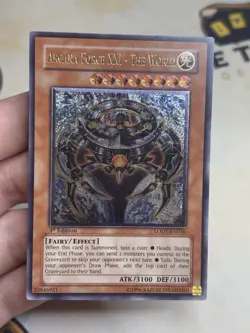 Arcana Force XXI - The World LODT-EN016 Ultimate Rare 1st Edition YuGiOh NM EURO - Image 3