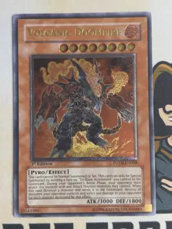 Volcanic Doomfire Ultimate Rare FOTB-EN008 1st Edition Yu-Gi-Oh! NM - Image 3