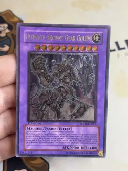 Ultimate Ancient Gear Golem LODT-EN043 Ultimate Rare 1st Edition YuGiOh! NM - Image 2