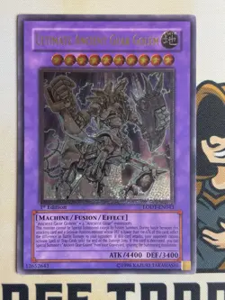 Ultimate Ancient Gear Golem LODT-EN043 Ultimate Rare 1st Edition YuGiOh! NM - Image 3