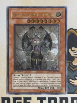 Sky Scourge Enrise FOTB-EN021 Ultimate Rare 1st Edition YuGiOh! NM - Image 3