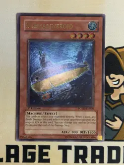 Submarineroid POTD-EN008 Ultimate Rare 1st Edition YuGiOh! NM - Image 2