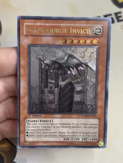 Sky Scourage Invicil FOTB-EN023 1st Edition Ultimate Rare Yu-Gi-Oh! NM - Image 2