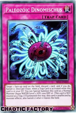 YUGIOH SR13-EN039 Paleozoic Dinomischus Common 1st Edition NM - Image 1