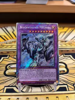 Yugioh Beschworener Mechabe RA04-DE279 Platinum Secret Rare - Image 1