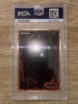 Yugioh GLOSSY Gaia The Fierce Knight LOB-006 1st Edition PSA 9 - Image 3
