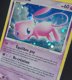 Pokemon Mew Holo 15/132 Merveilles Secretes Diamant et Perle - Francais Fr - Image 3