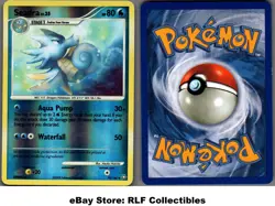 2008 Pokemon, D&P Legends Awakened, 70/146 Seadra, Reverse Holo Uncommon - Image 1