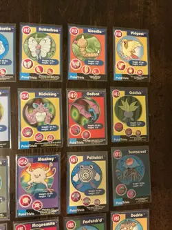 Vintage Pokemon Cards - PokeTrivia - Burger King 1999 - Lot of 33 Cards - Image 3